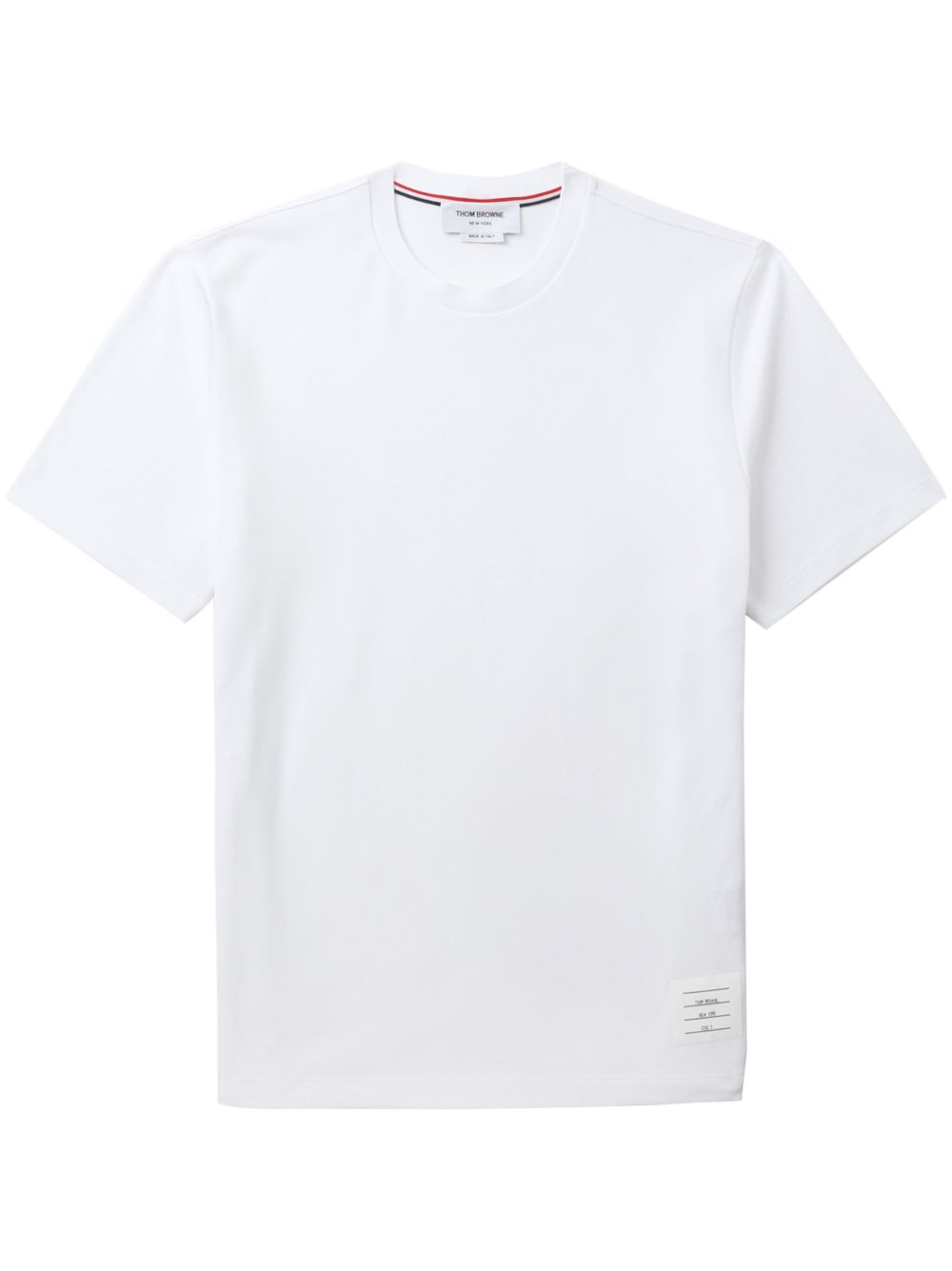 THOM BROWNE Classic Piqué 4-Bar T-Shirt for Men