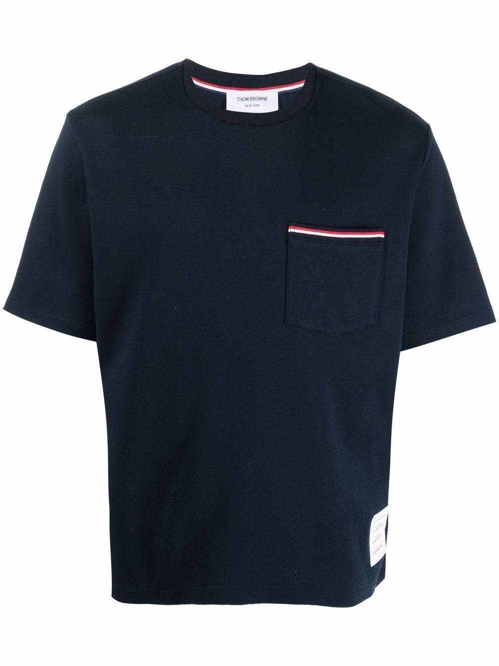 THOM BROWNE Classic Cotton Crew-Neck T-Shirt - Size 00-5