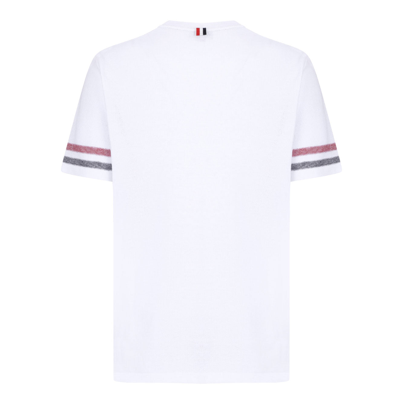 THOM BROWNE Cotton Crew Neck T-Shirt for Men - Classic Fit