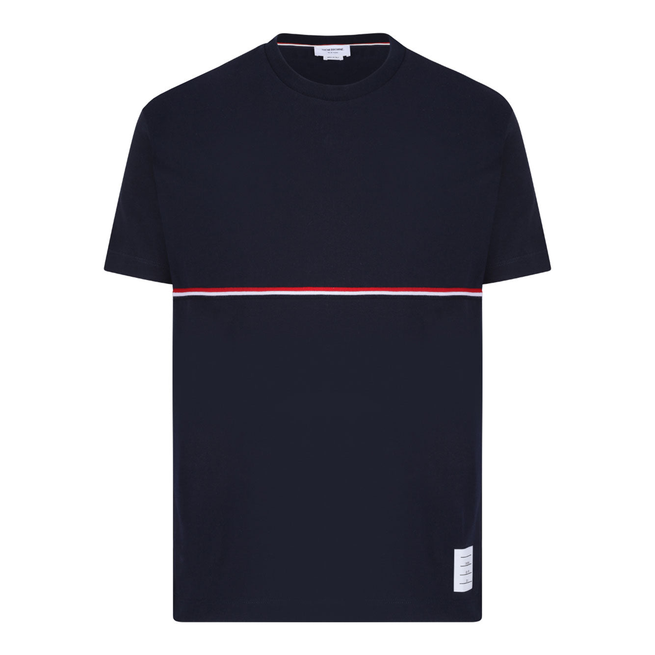 THOM BROWNE Men's Classic Cotton T-Shirt - Carryover Season