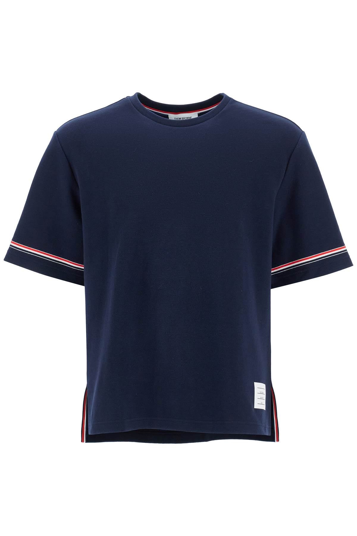 THOM BROWNE Men's Fit Rugby T-Shirt