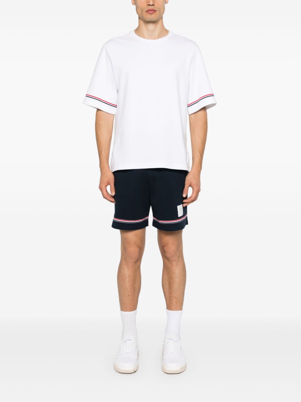 THOM BROWNE Breathable Comfort T-Shirt for Men - SS25 Collection
