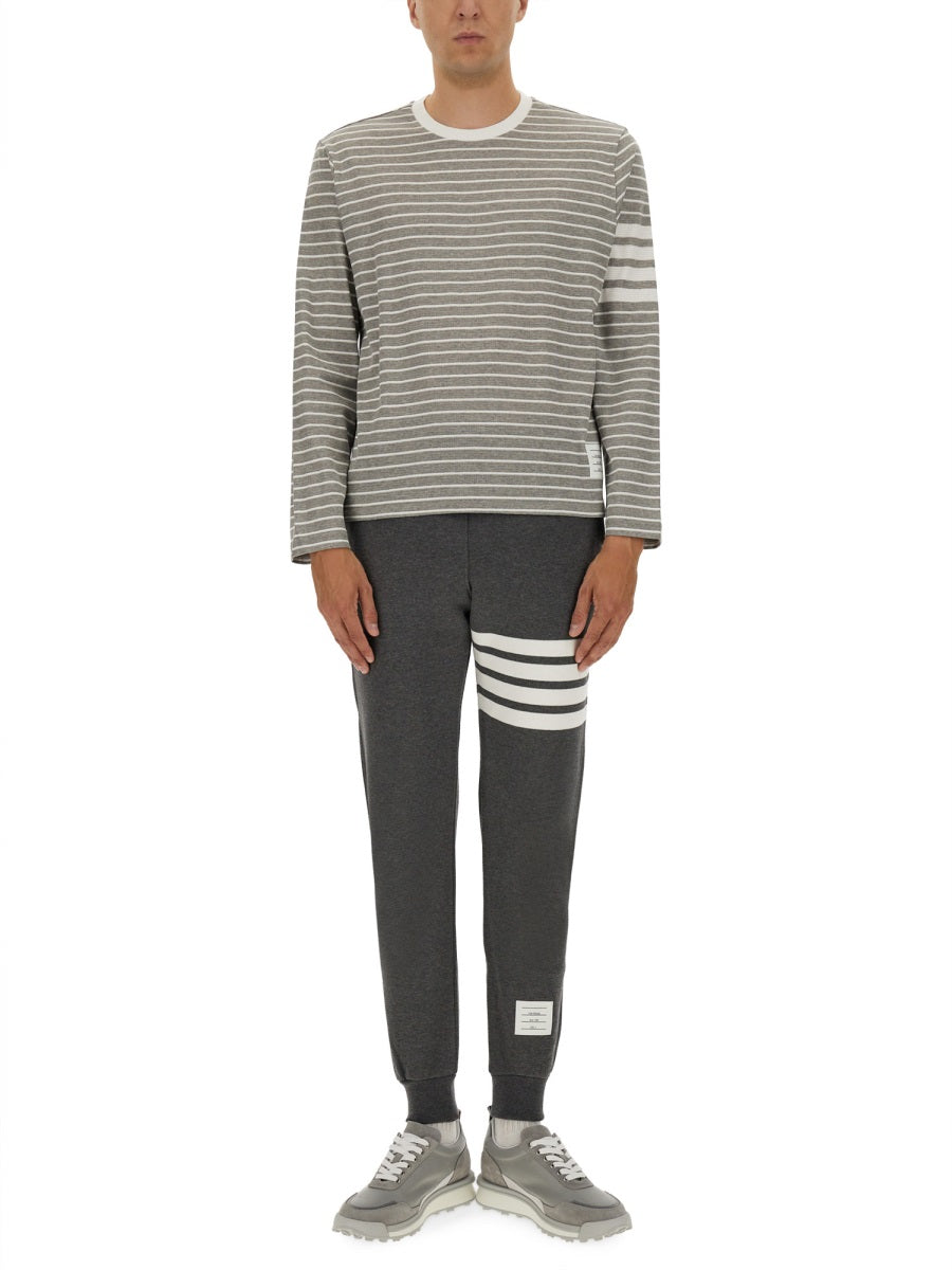 THOM BROWNE Striped T-Shirt
