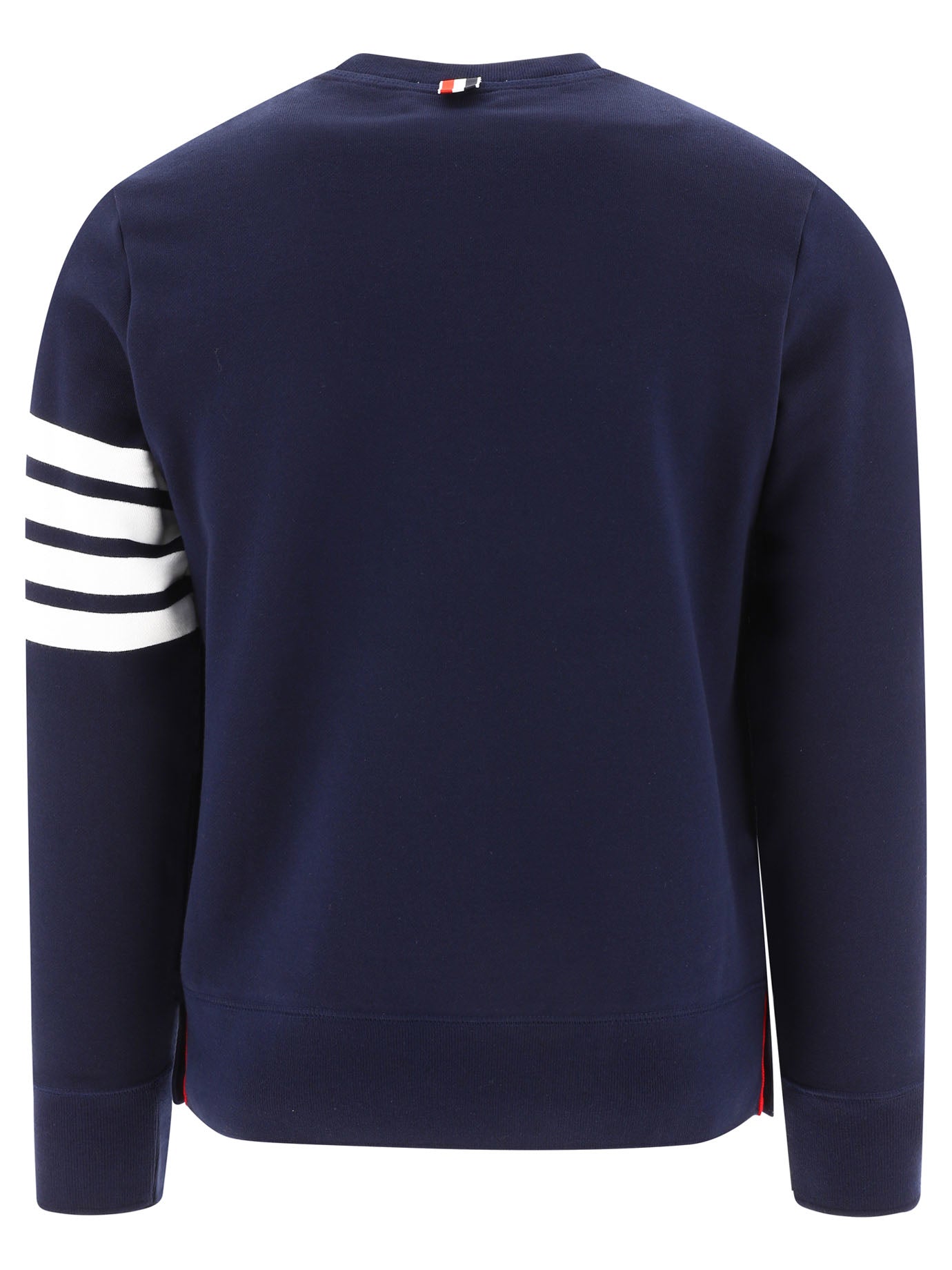 THOM BROWNE Classic Loopback Sweatshirt with Engineered 4 Bar - Men