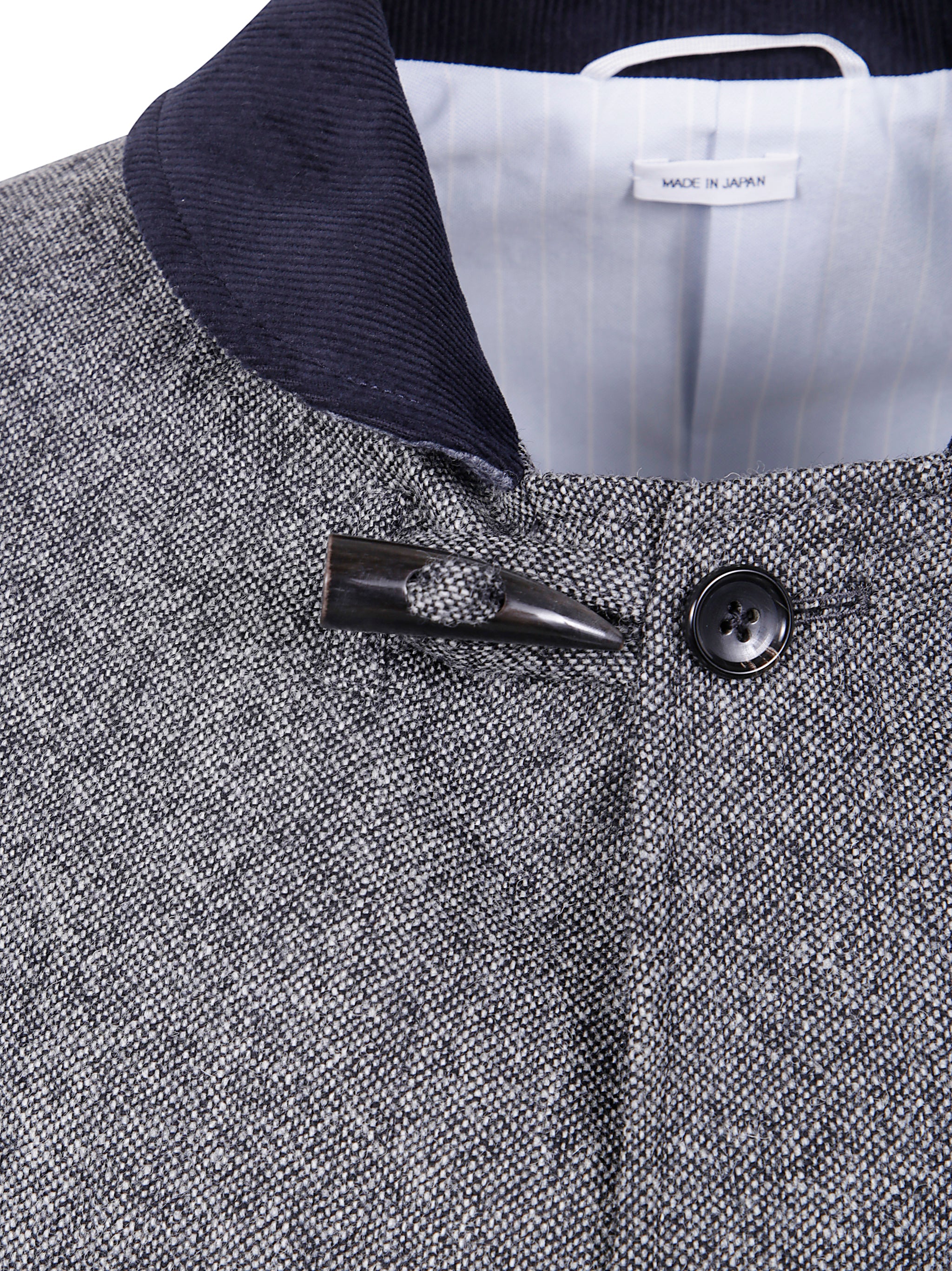 THOM BROWNE Men's Single Breasted Fisherman Jacket