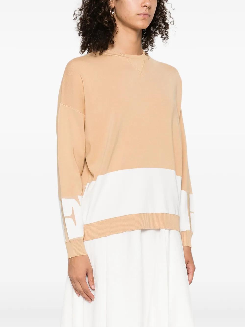 ELISABETTA FRANCHI Tricot Crewneck Sweater