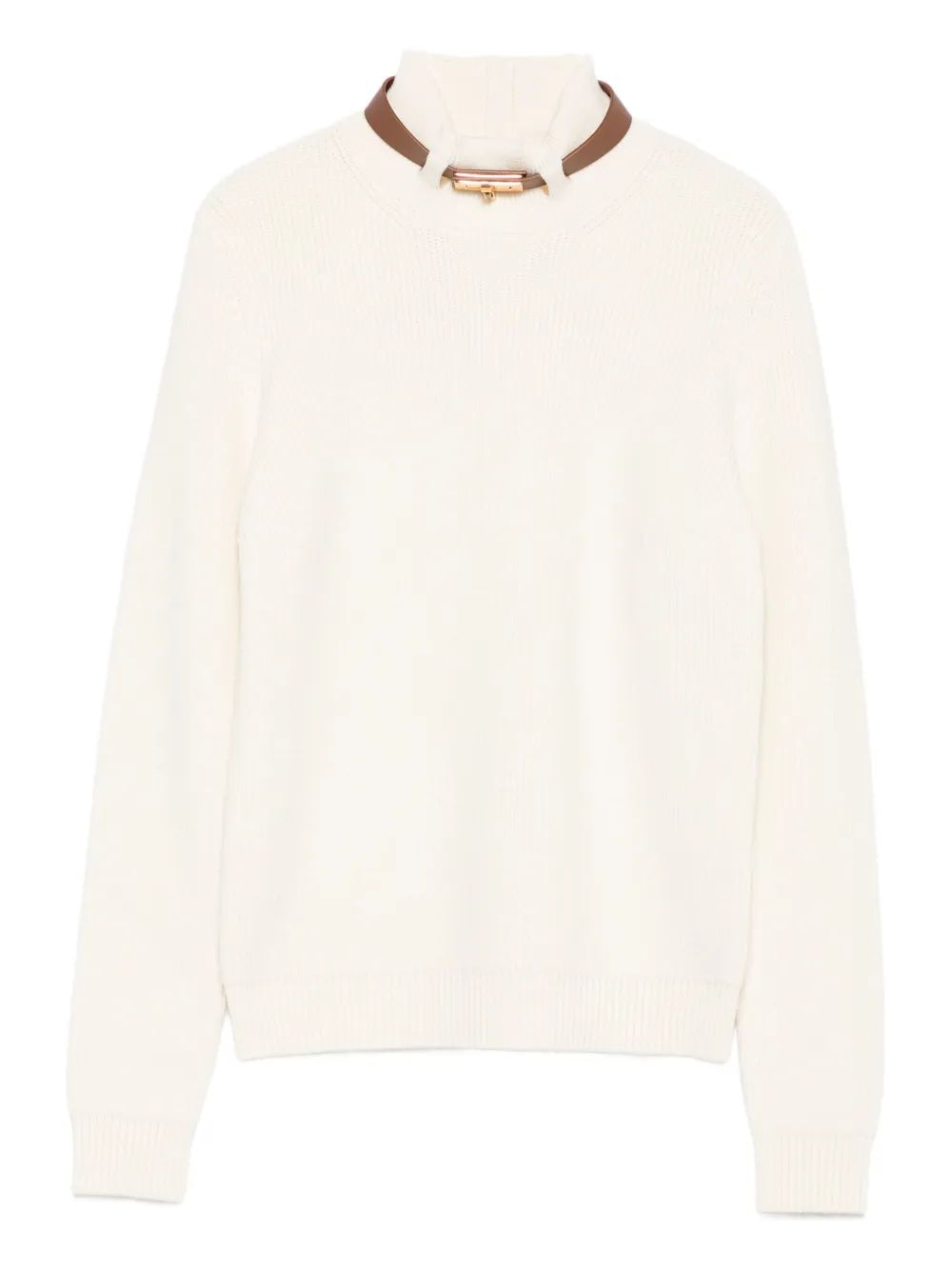 ELISABETTA FRANCHI Chic Knit Sweater for Women - FW25