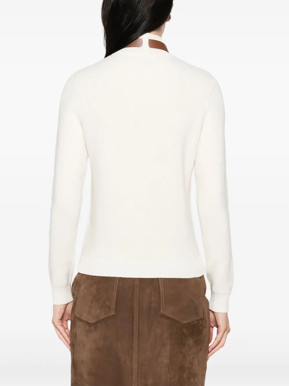 ELISABETTA FRANCHI Chic Knit Sweater for Women - FW25