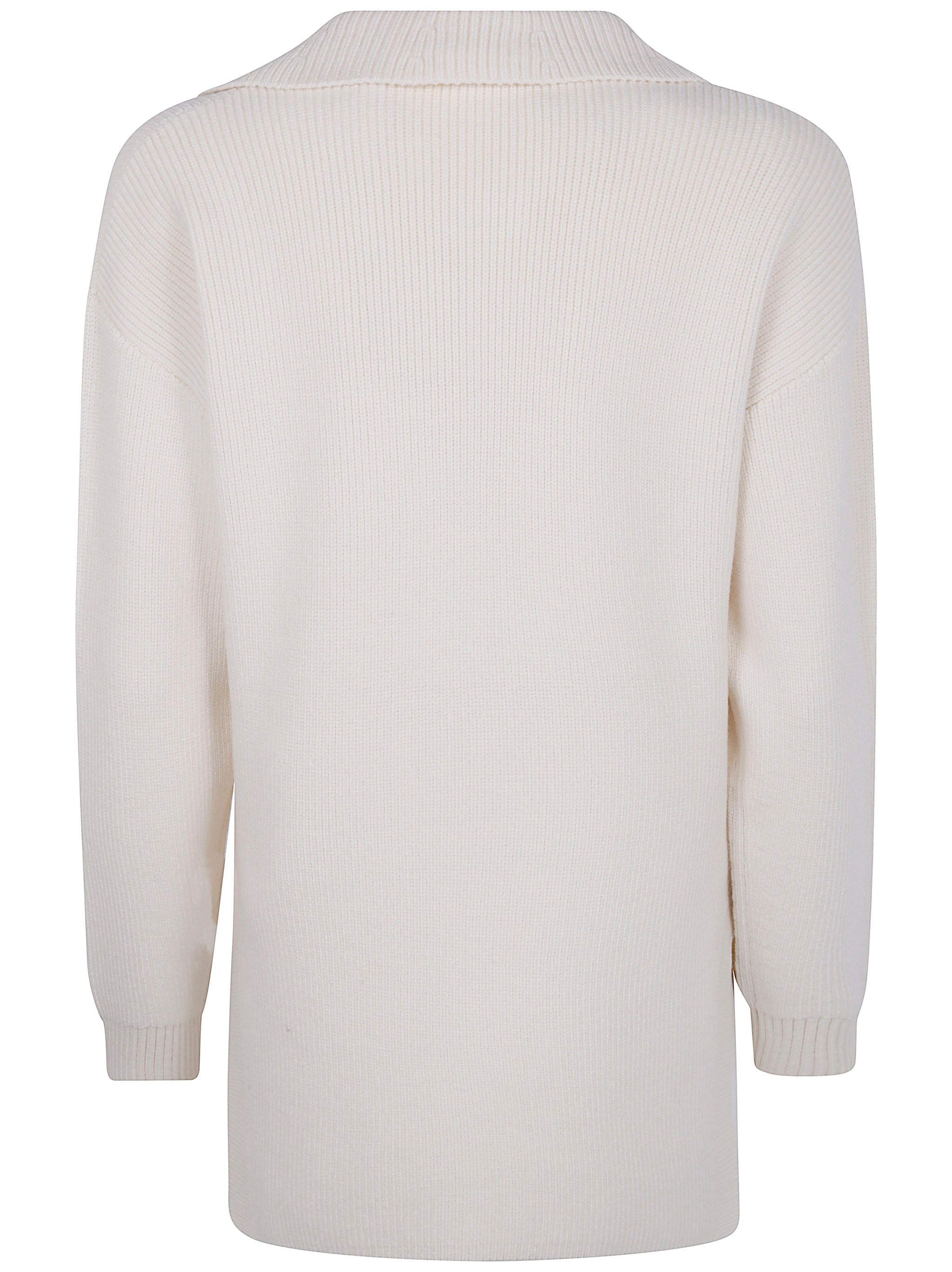ELISABETTA FRANCHI Polo Neck Sweater for Women - FW25 Collection