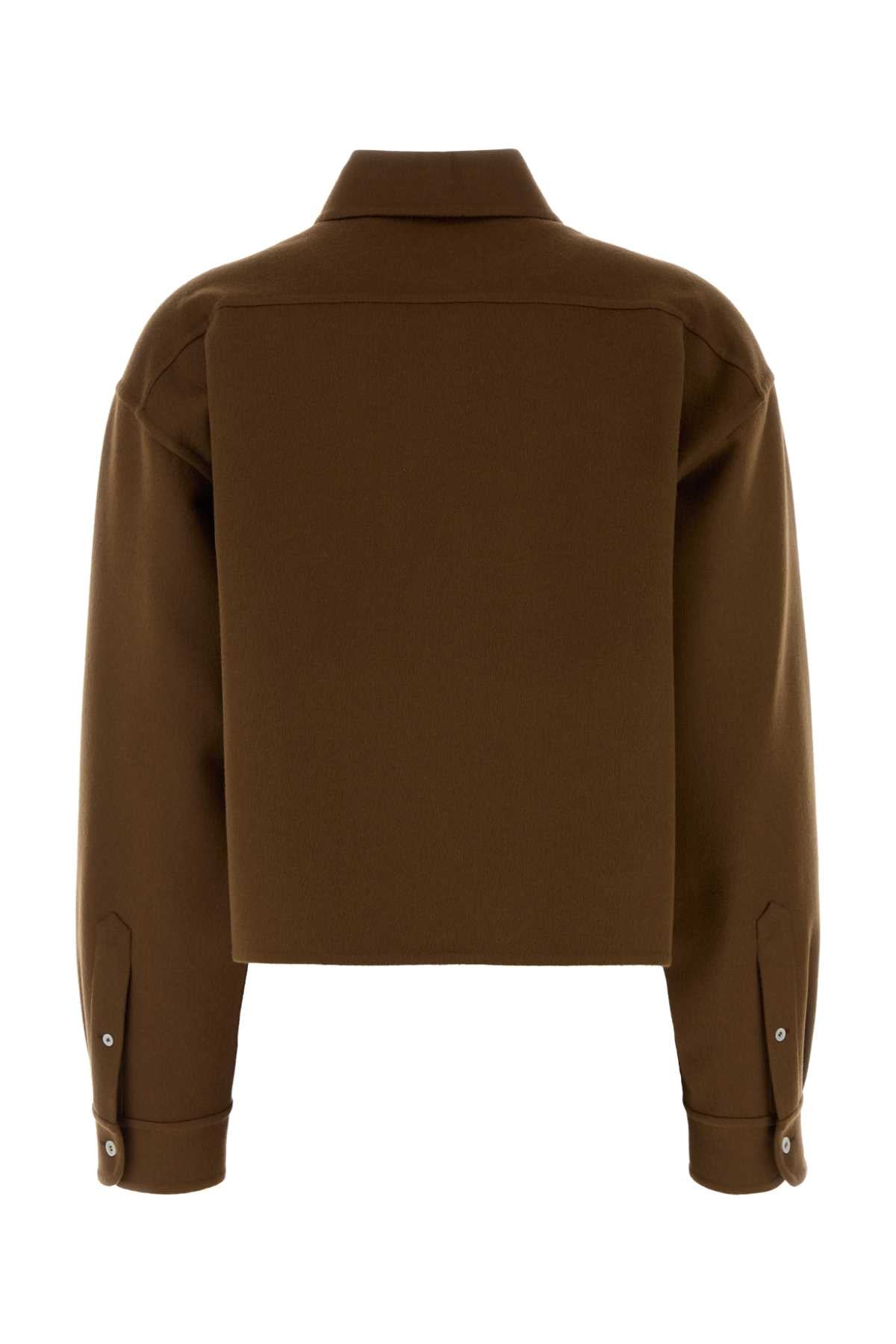 MIU MIU Wool Blend Shirt for Women - FW25