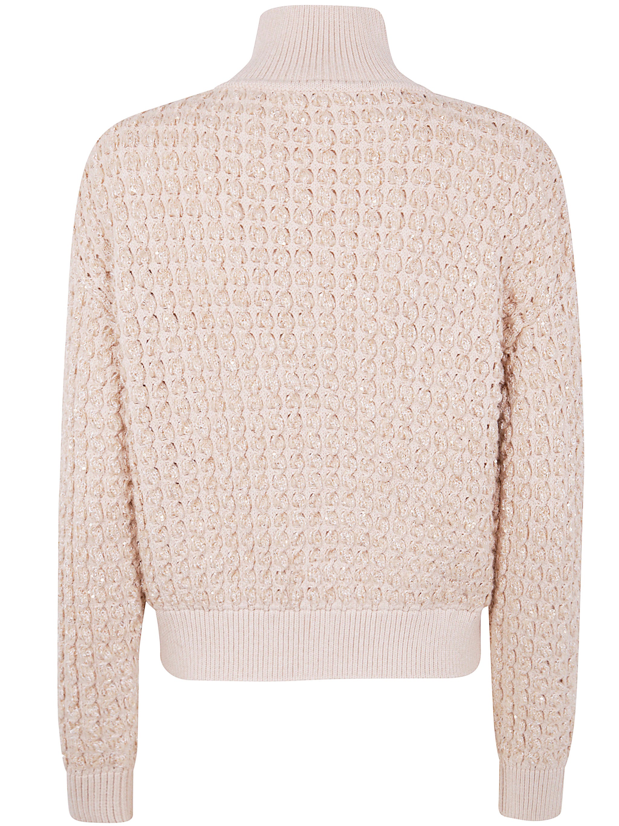ELISABETTA FRANCHI Oversized Turtleneck Sweater