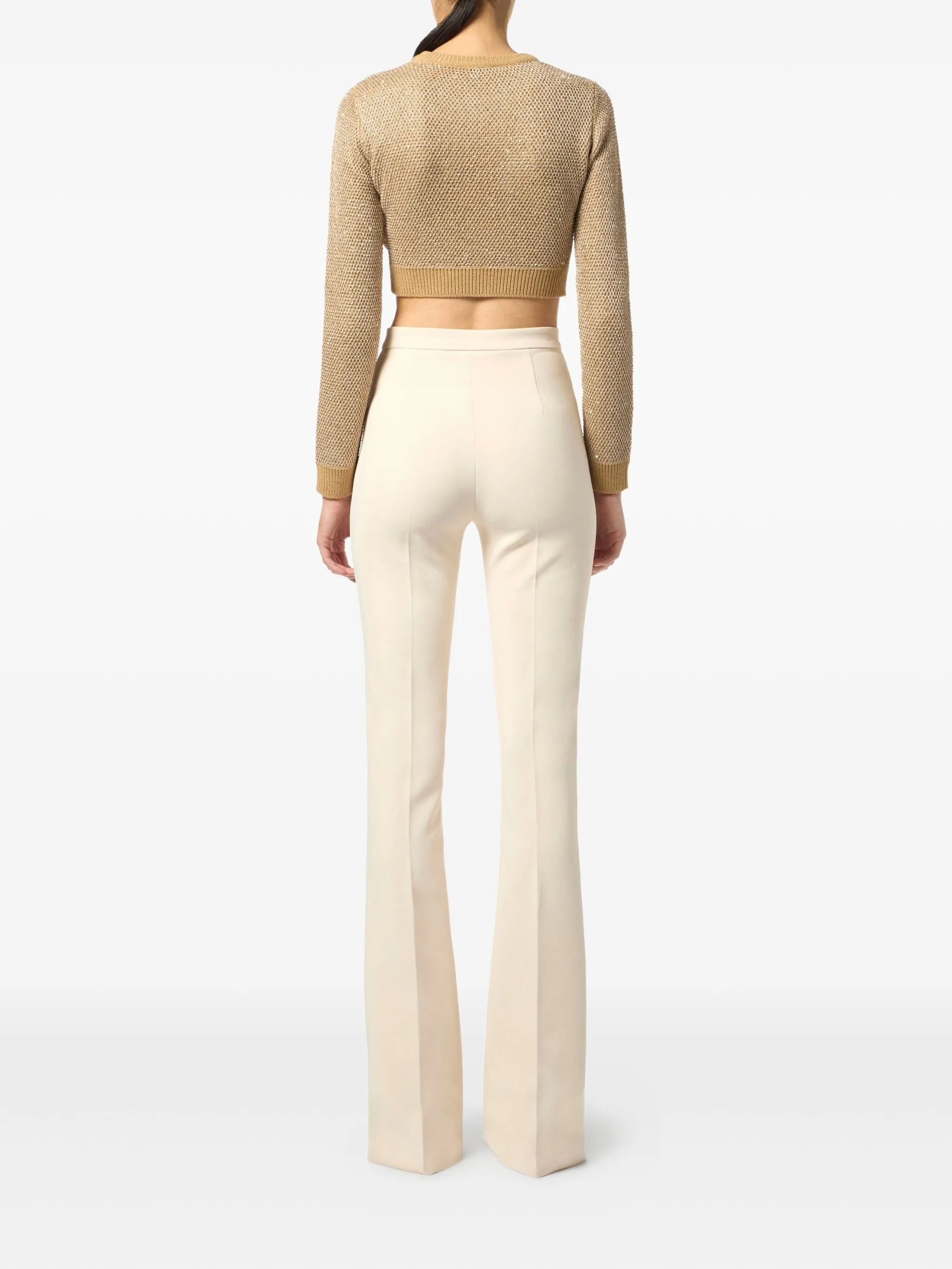 ELISABETTA FRANCHI Mini Sweater with Sequins
