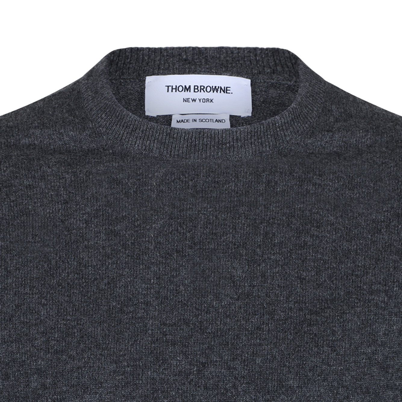 THOM BROWNE Cashmere Sweater - Medium Fit