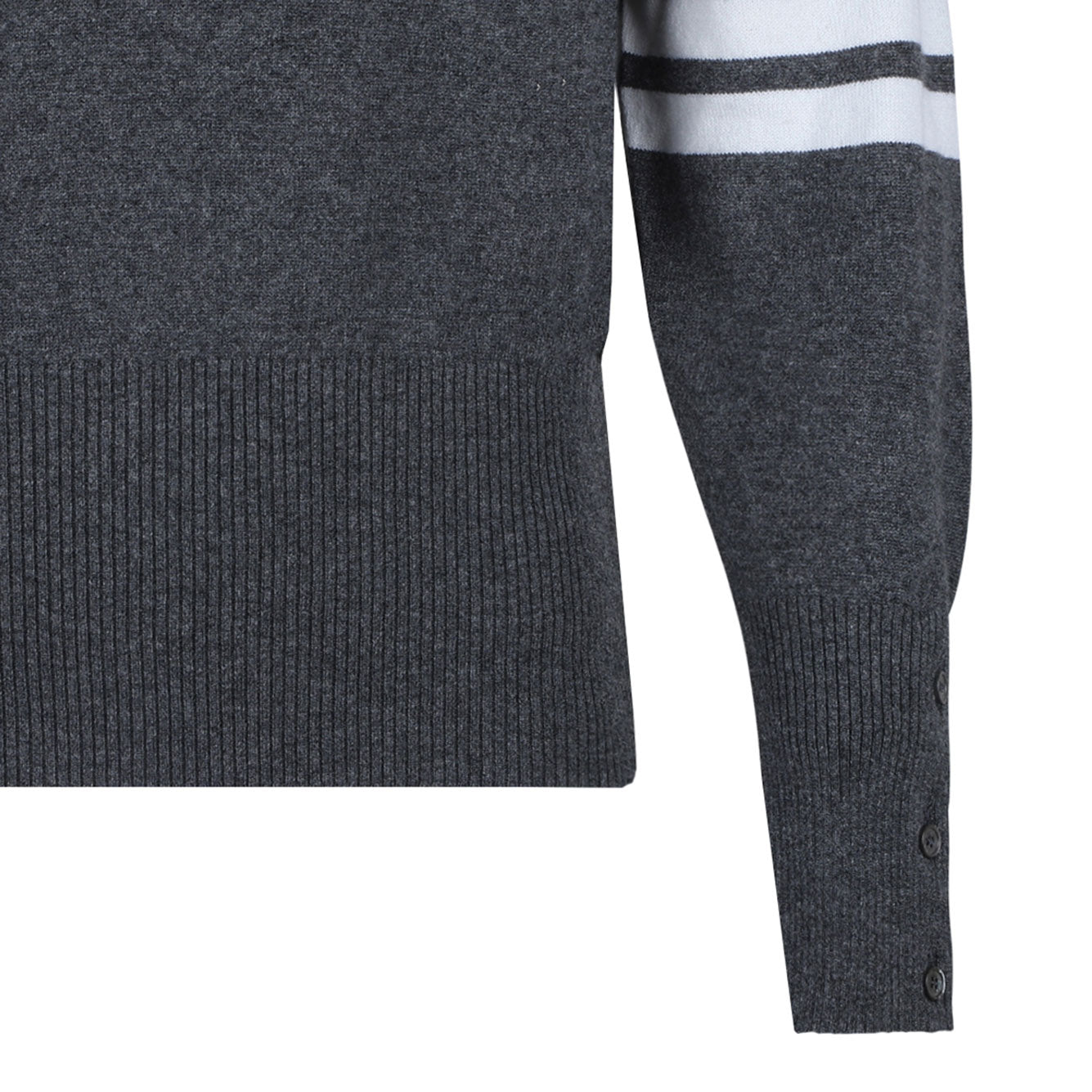 THOM BROWNE Cashmere Sweater - Medium Fit
