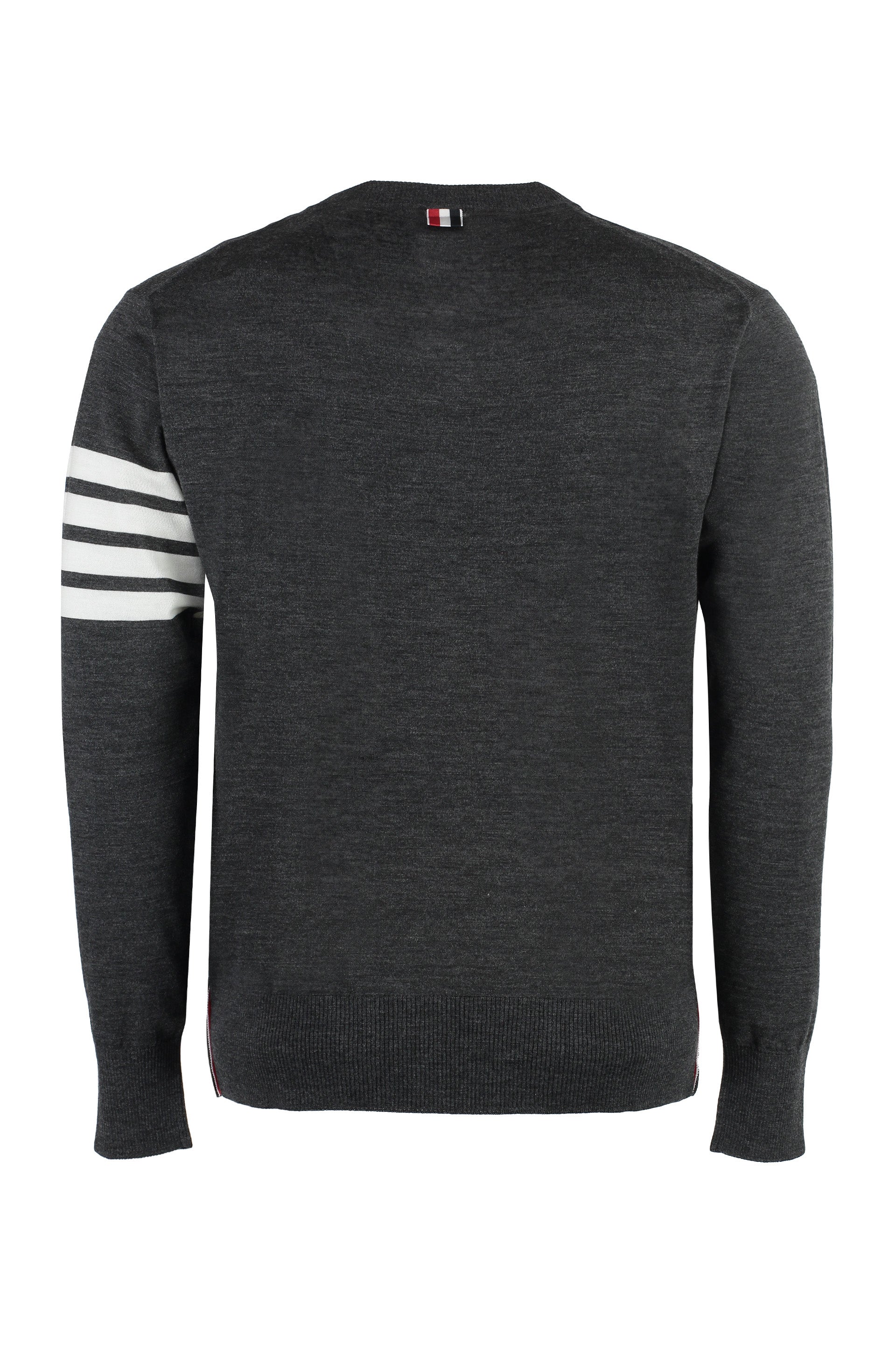 THOM BROWNE Men's Wool 4-Bar Pullover
