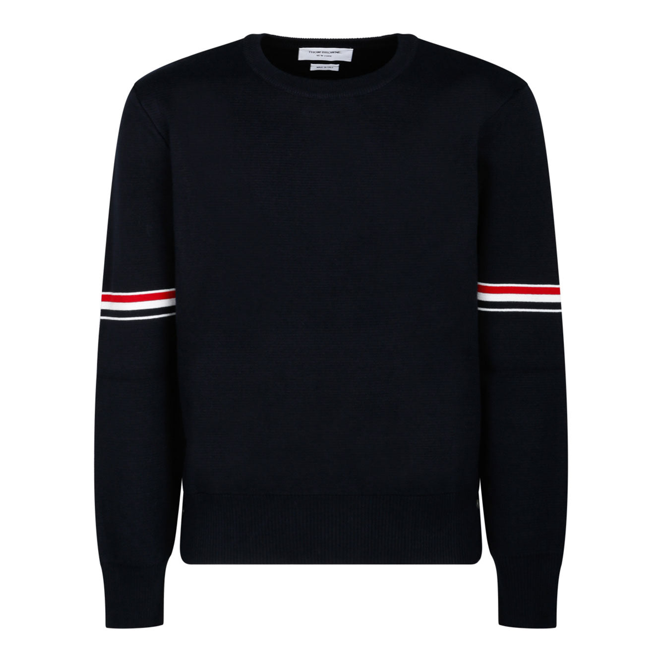THOM BROWNE Classic Cotton Sweater for Men