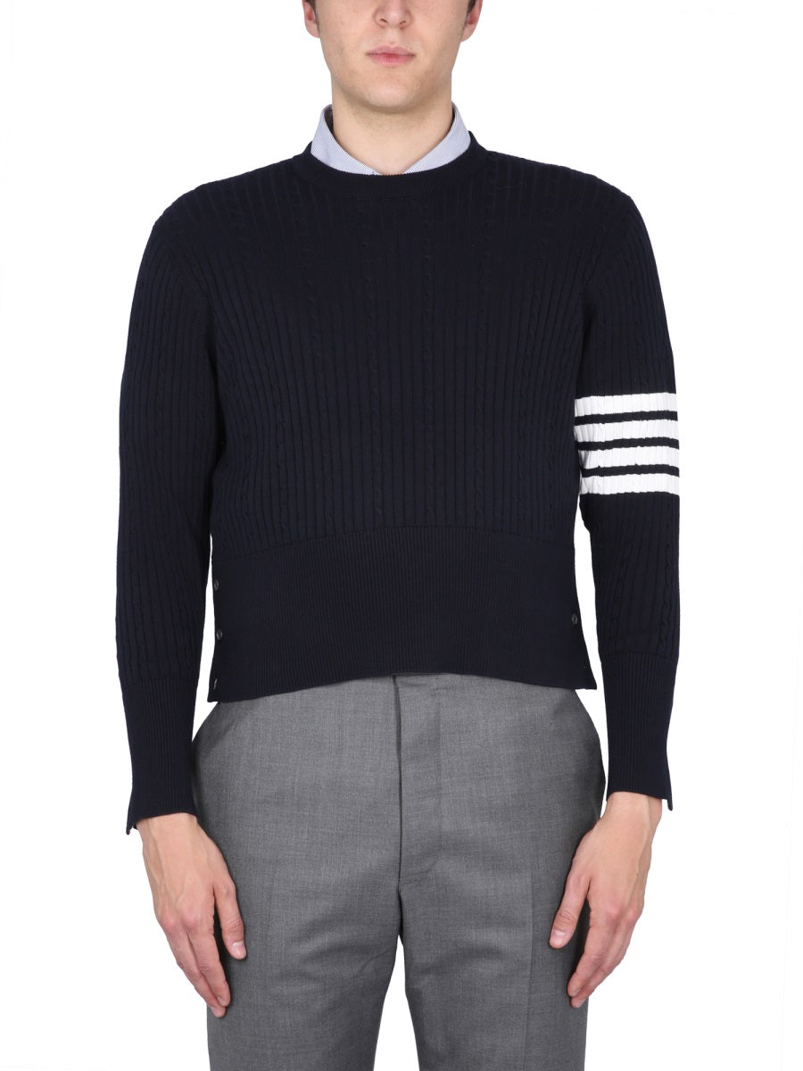 THOM BROWNE 4Bar Stripe T-Shirt for Men