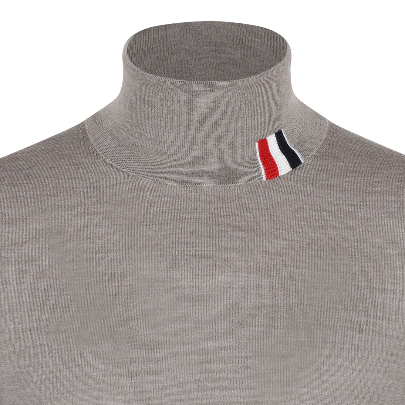 THOM BROWNE Classic Virgin Wool Sweater - Medium Size