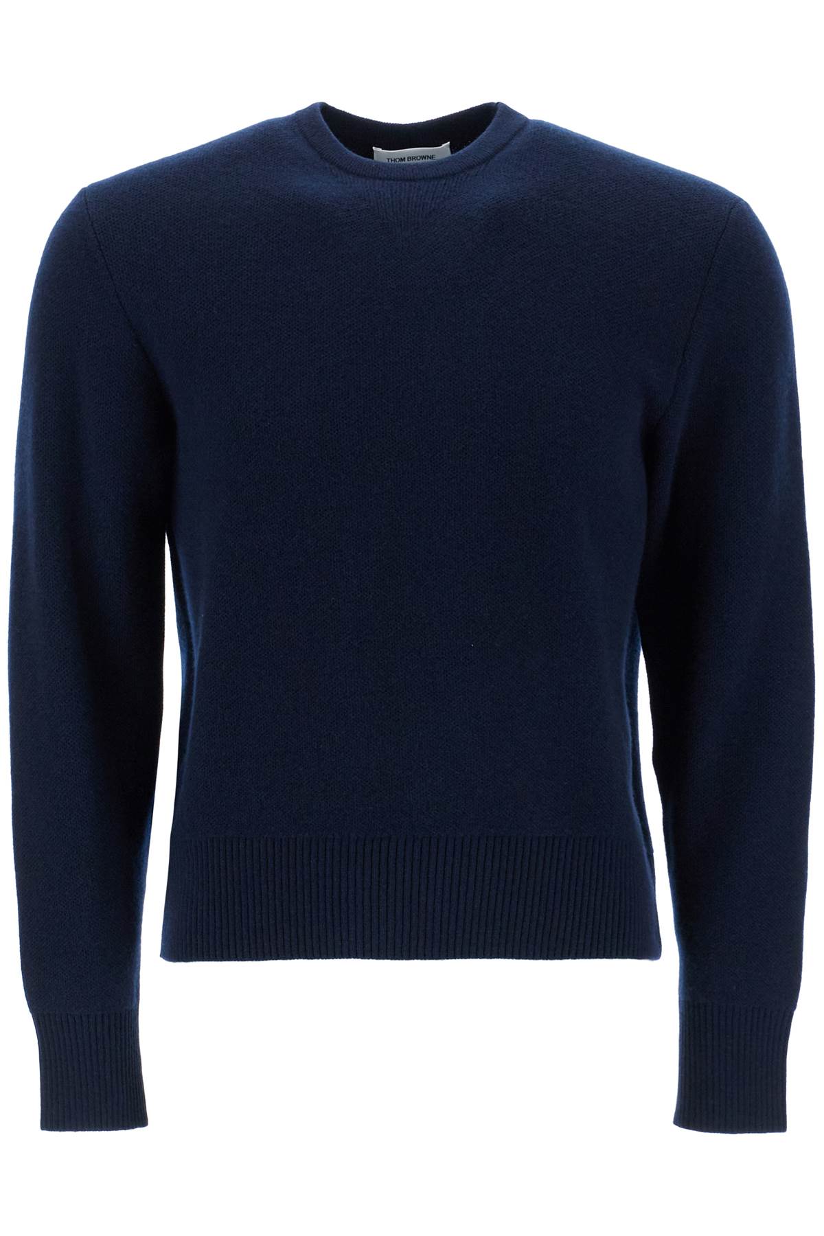 THOM BROWNE Men's Wool Sweater - Washed Pique Stitch