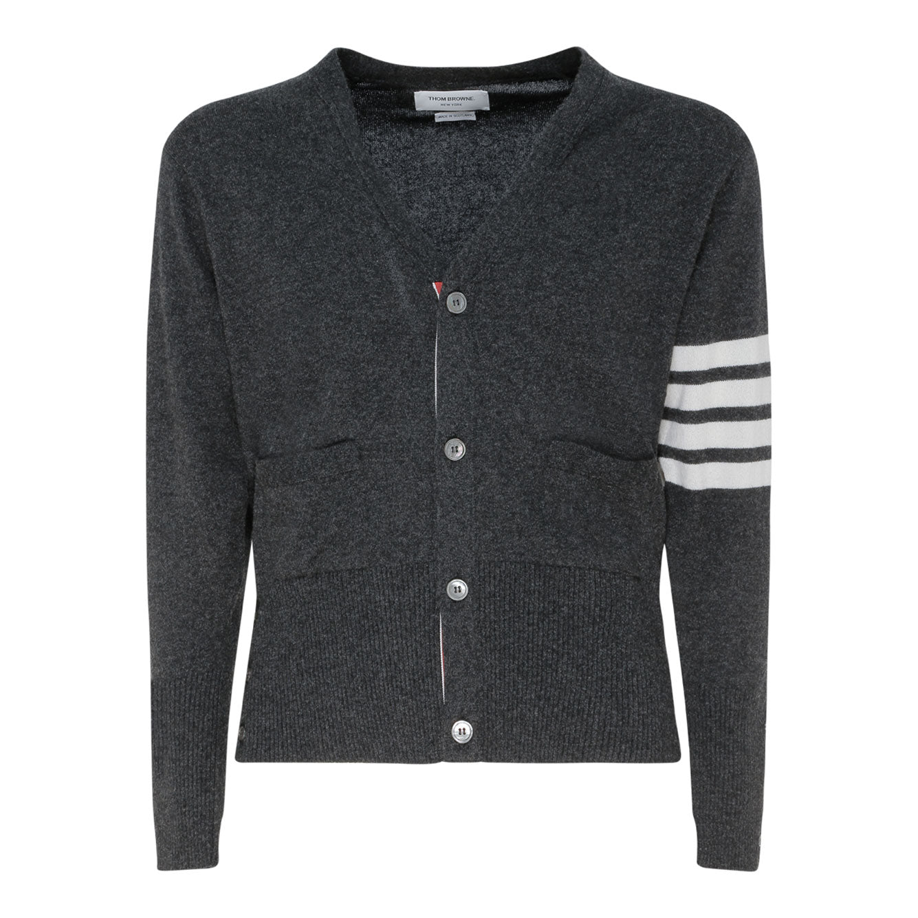 THOM BROWNE Cashmere Sweater for Men - Fall/Winter Collection