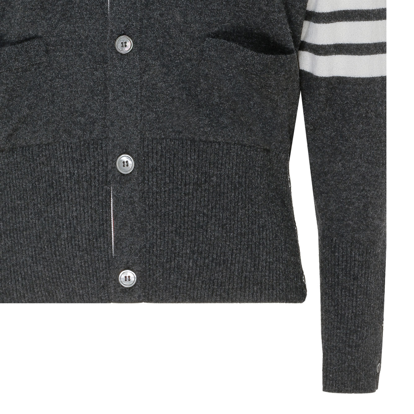 THOM BROWNE Cashmere Sweater for Men - Fall/Winter Collection