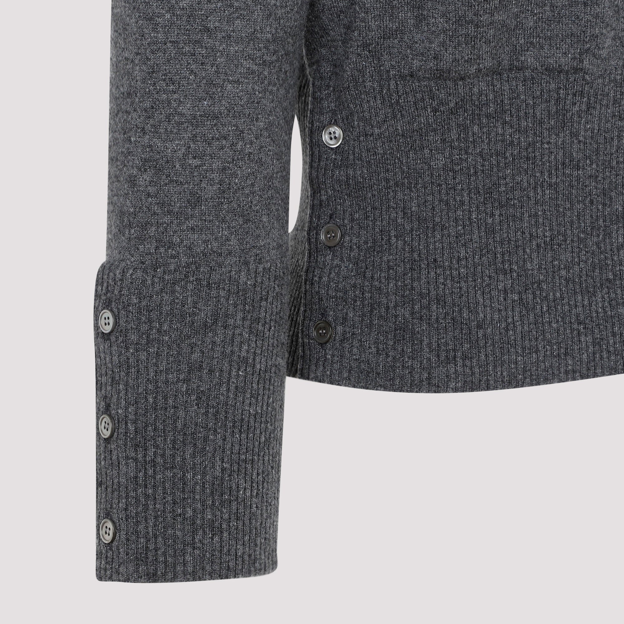 THOM BROWNE Cashmere Sweater for Men - Medium Size