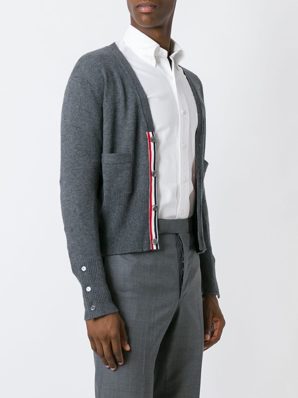 THOM BROWNE 4-Bar Cashmere Cardigan for Men