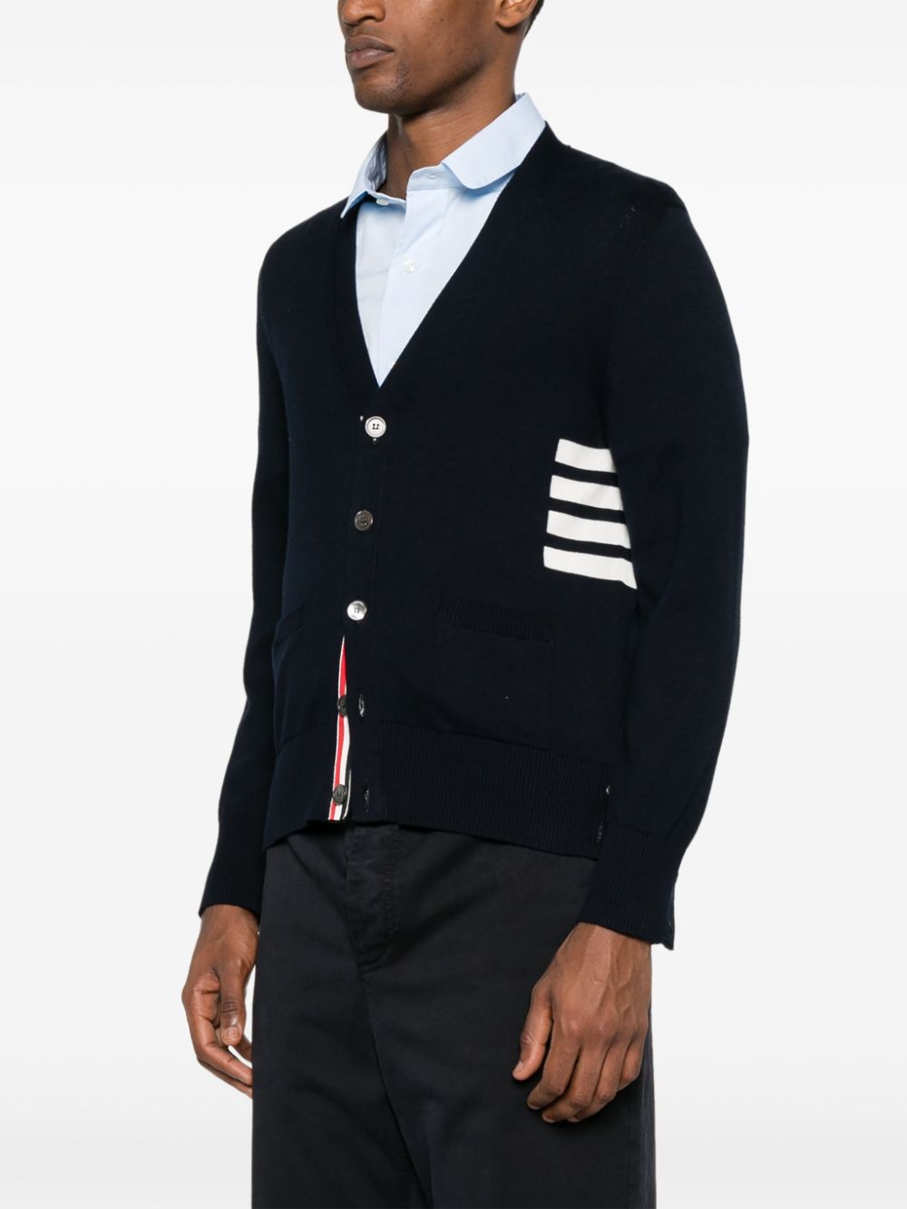 THOM BROWNE Cozy, Stylish Knit Sweater for Men