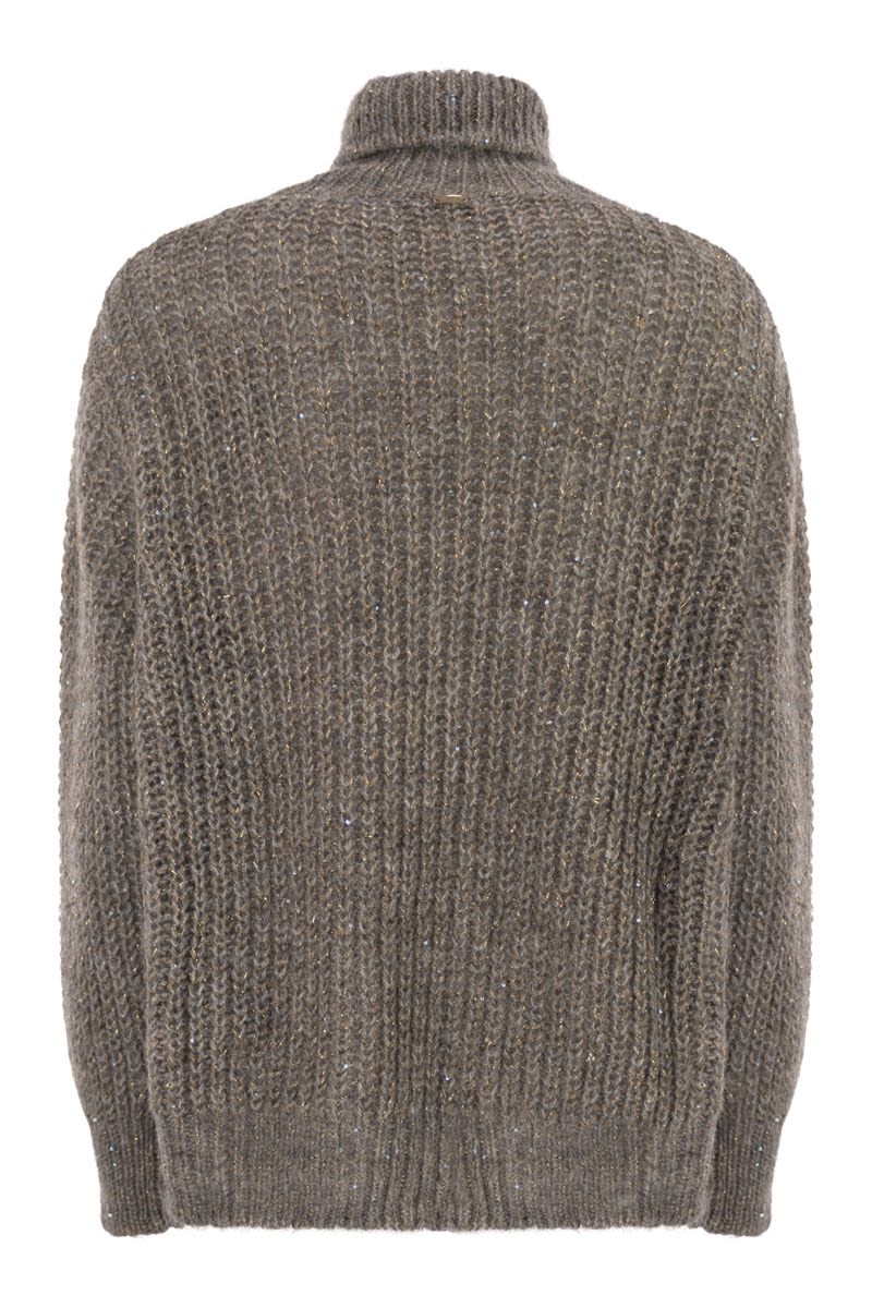 HERNO Wool and Alpaca Turtleneck Jumper