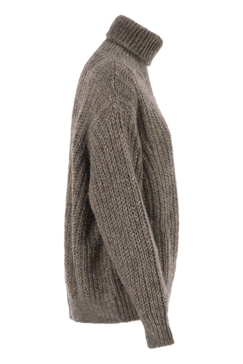 HERNO Wool and Alpaca Turtleneck Jumper