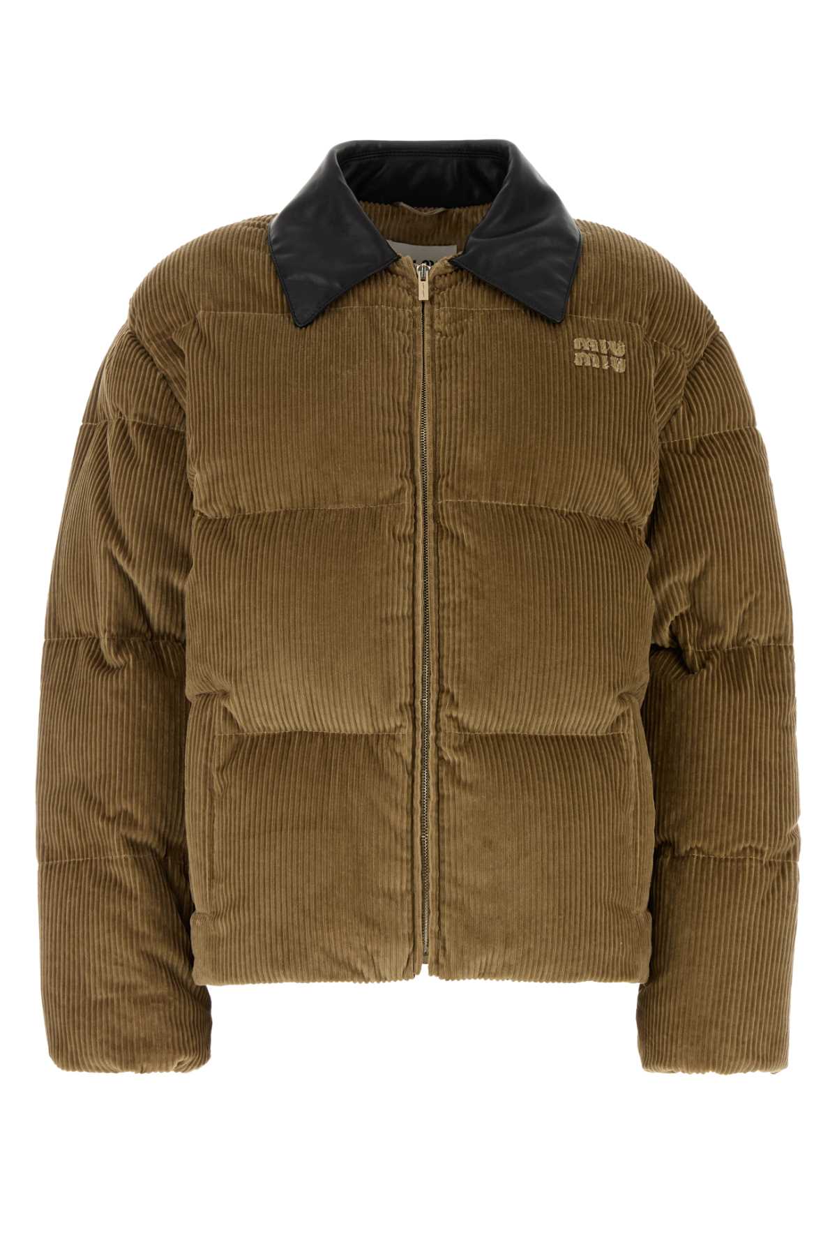 MIU MIU Mini Corduroy Down Jacket