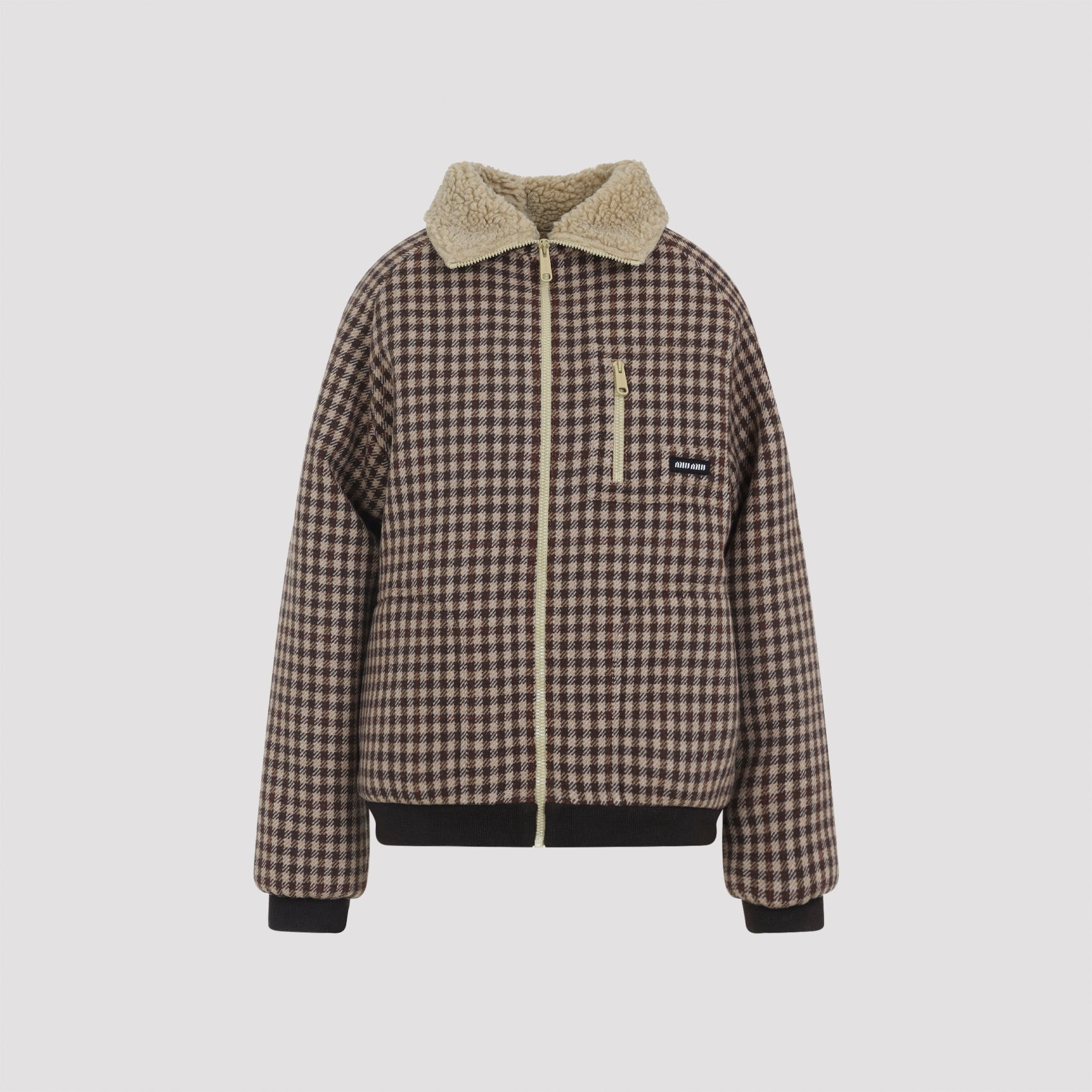 MIU MIU Elegant Wool Jacket for Women