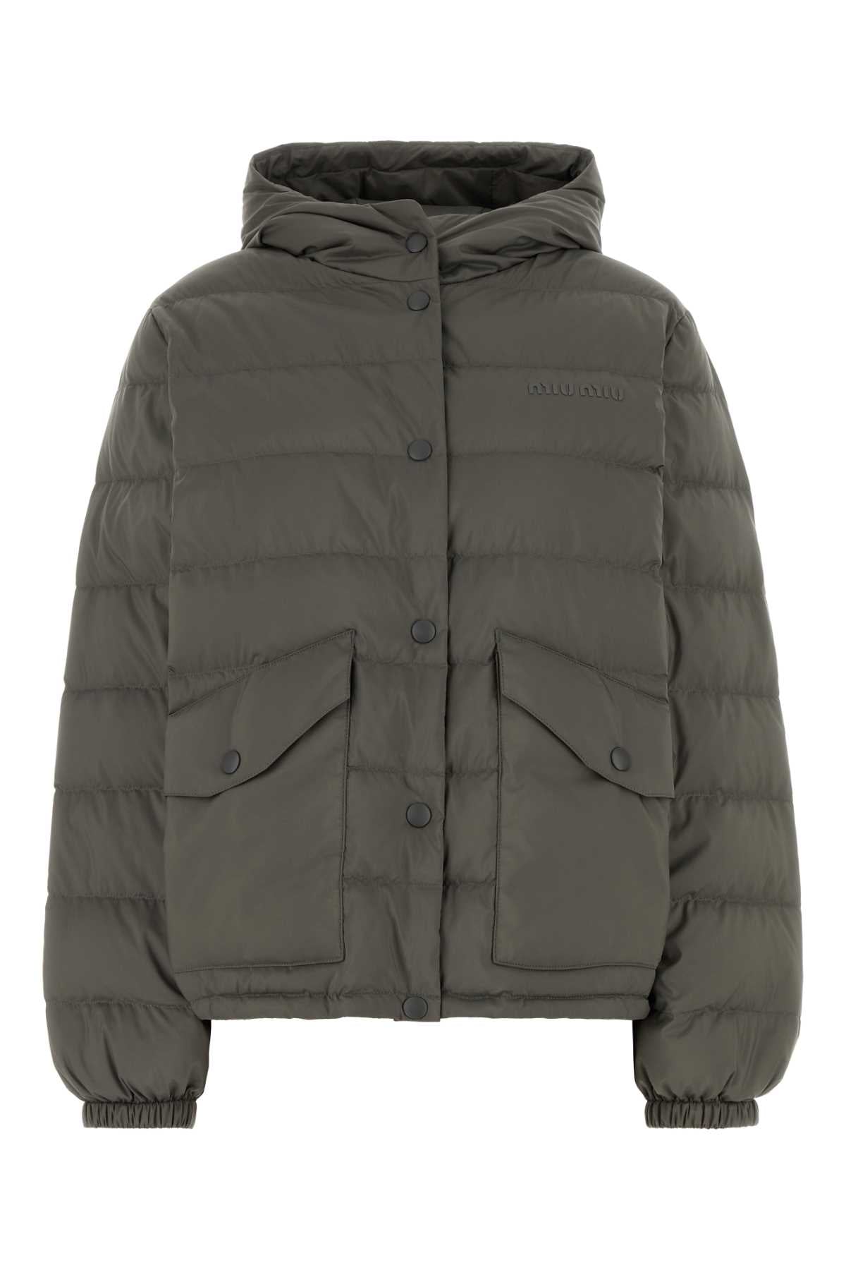 MIU MIU Polyester Down Jacket for Women - Spring/Summer 2026