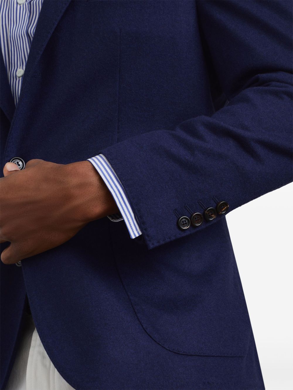 BRUNELLO CUCINELLI Cashmere Single-Breasted Jacket for Men - FW25