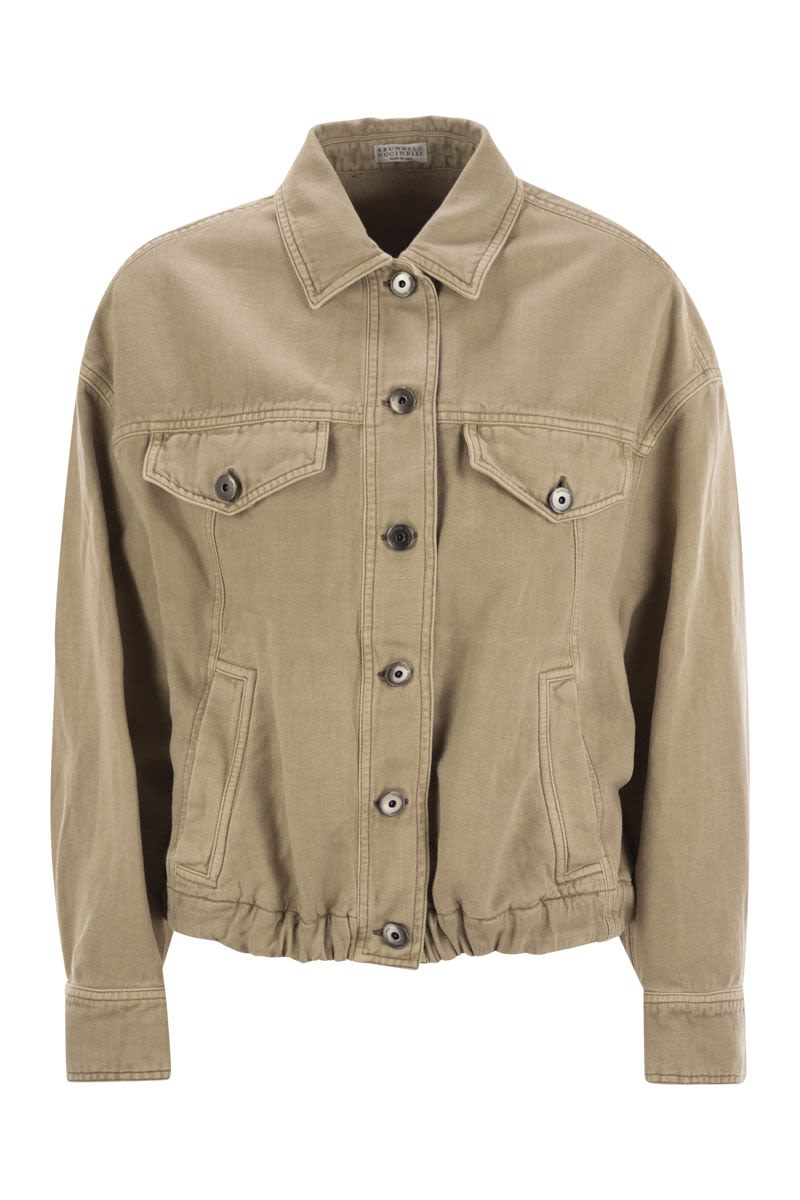 BRUNELLO CUCINELLI Cotton-Linen Blend Shirt for Women