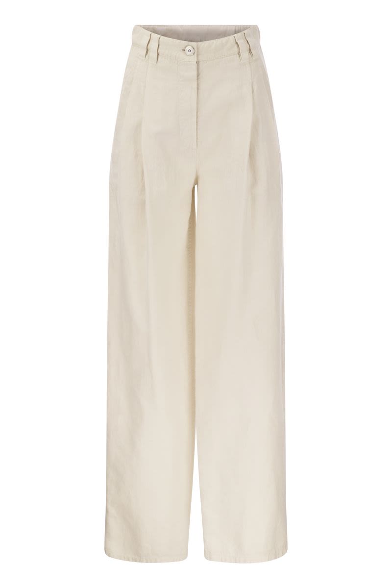 BRUNELLO CUCINELLI Tinted Trouser for Women - SS24
