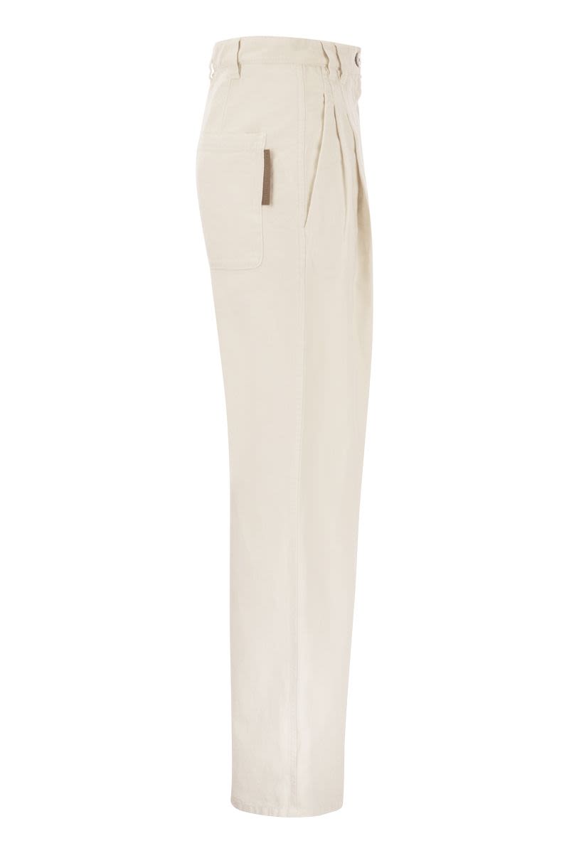 BRUNELLO CUCINELLI Tinted Trouser for Women - SS24