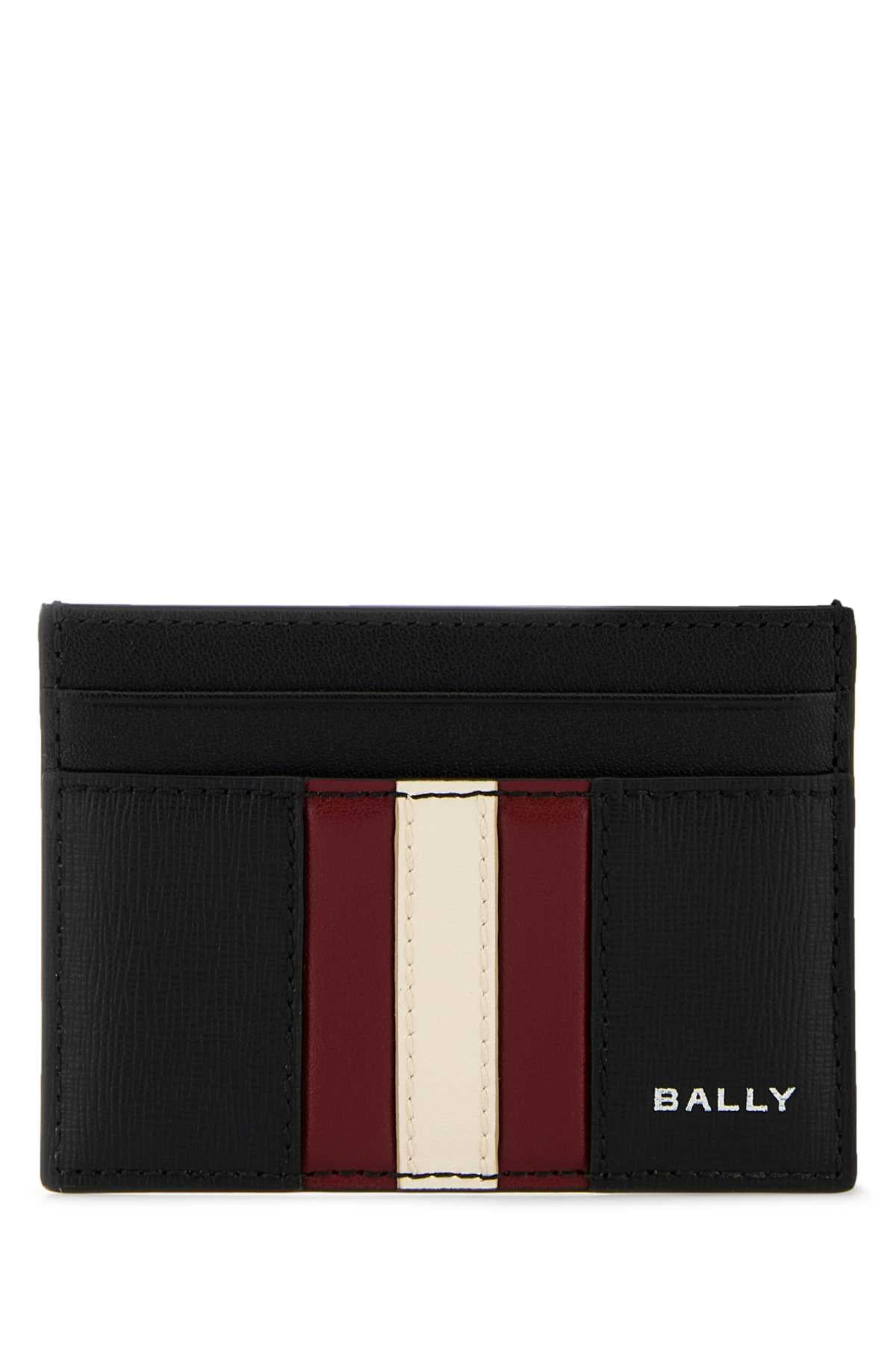 BALLY Mini Leather Card Holder