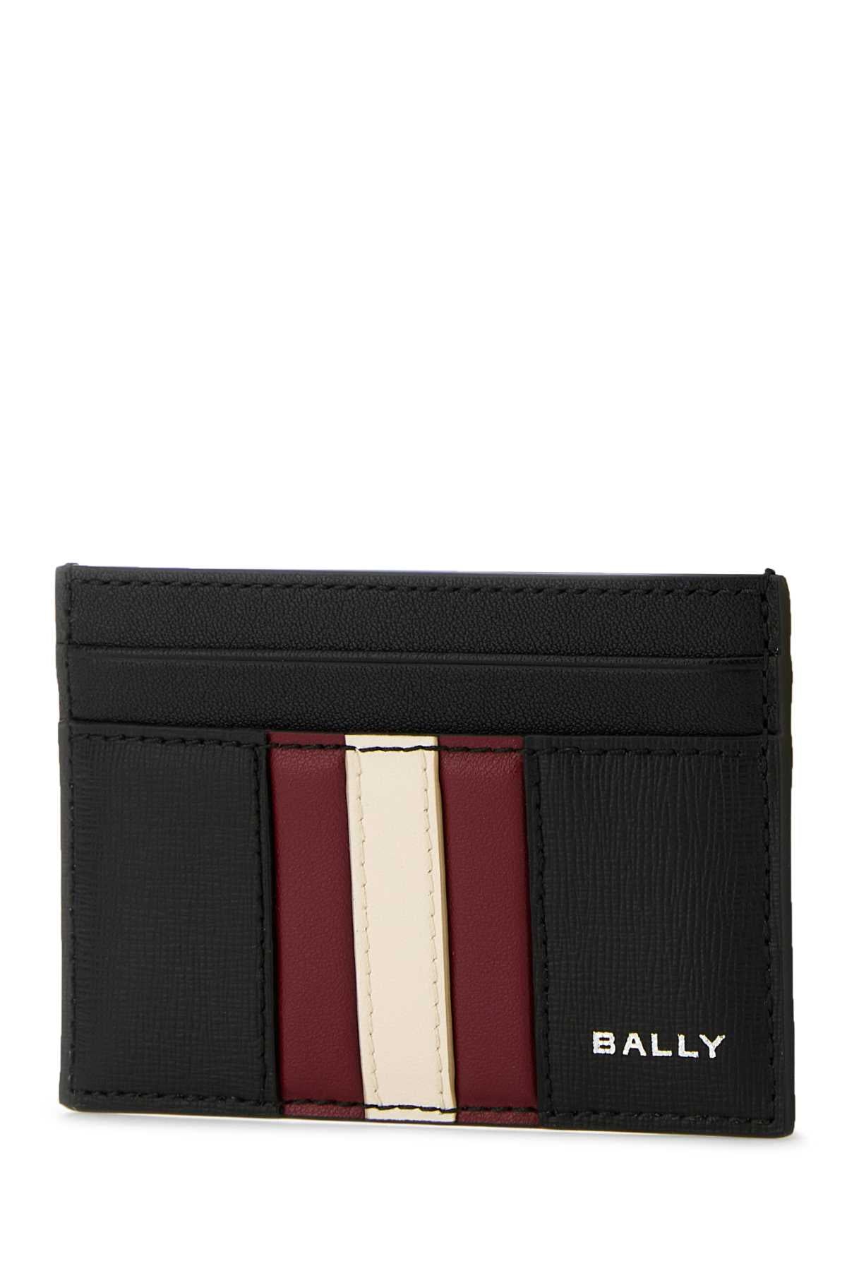 BALLY Mini Leather Card Holder