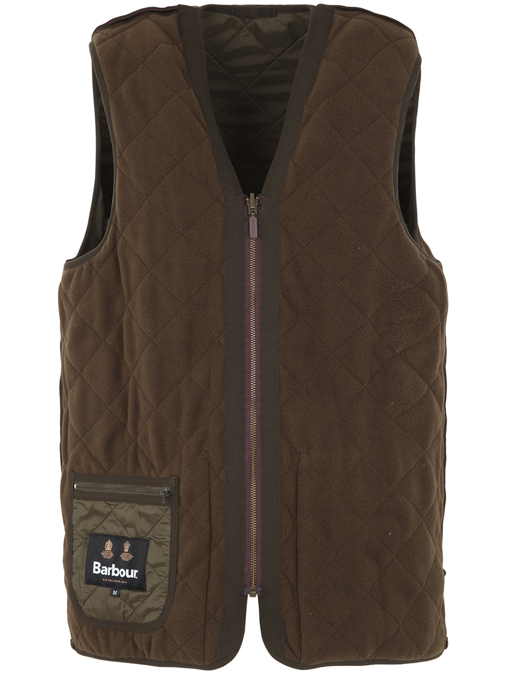 BARBOUR Men's Polarquilt Waistcoat Zip Liner