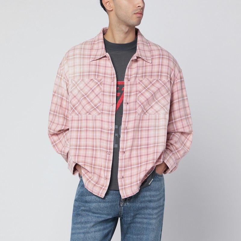 REPRESENT Quartz Check Flannel Shirt - FW25 for Men
