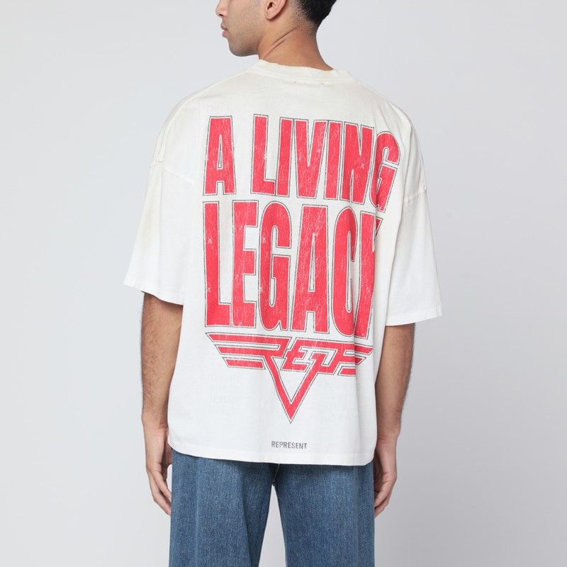 REPRESENT Reversible Living Legacy Tour T-Shirt - Boxy Oversized Fit