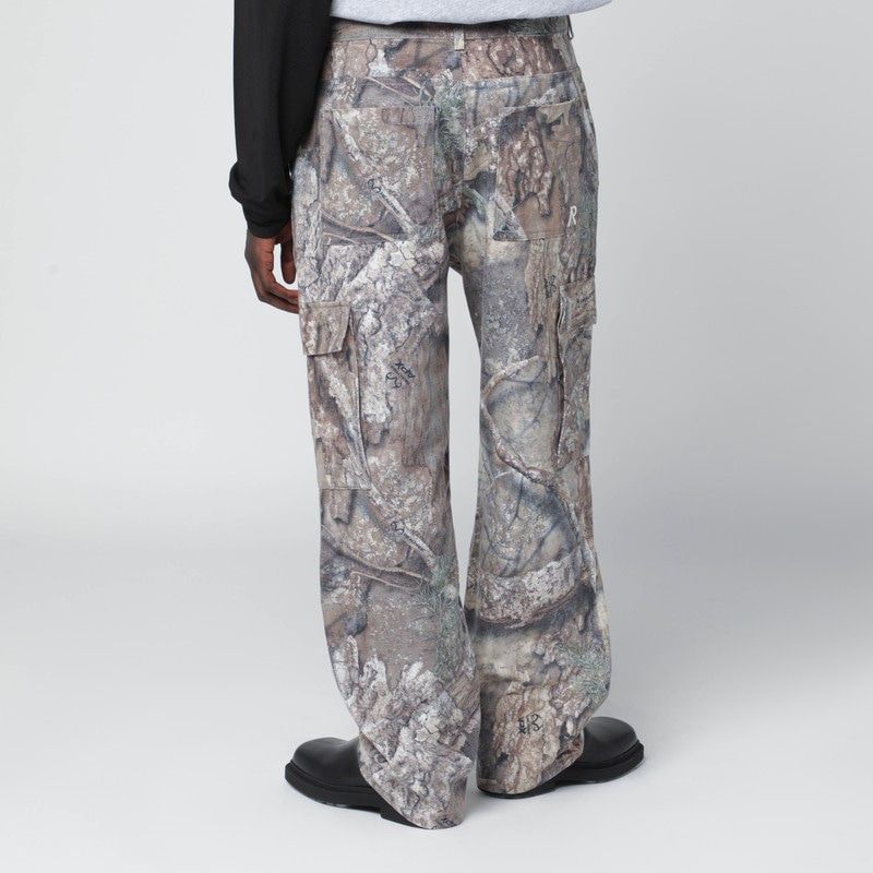 REPRESENT Camouflage Cargo Trousers