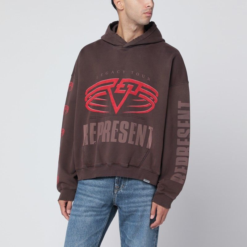 REPRESENT Reversible Living Legacy Tour Sweatshirt - Oversized Fit
