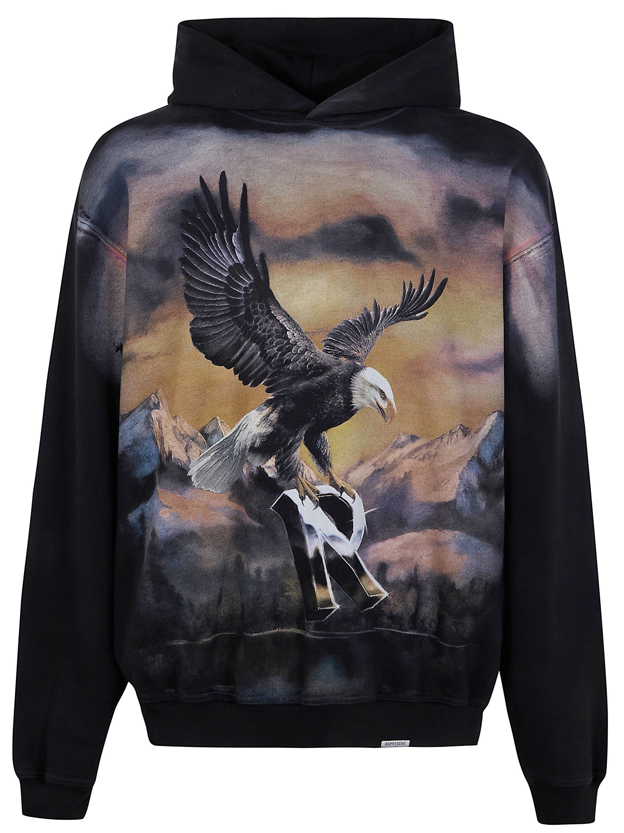 REPRESENT Chrome Flight Hoodie - Men's Regular Fit