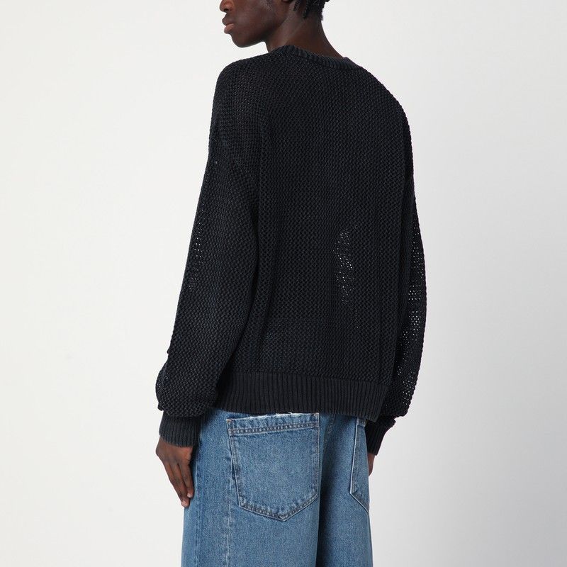 REPRESENT Men's Wide Crew Neck Cotton Sweater