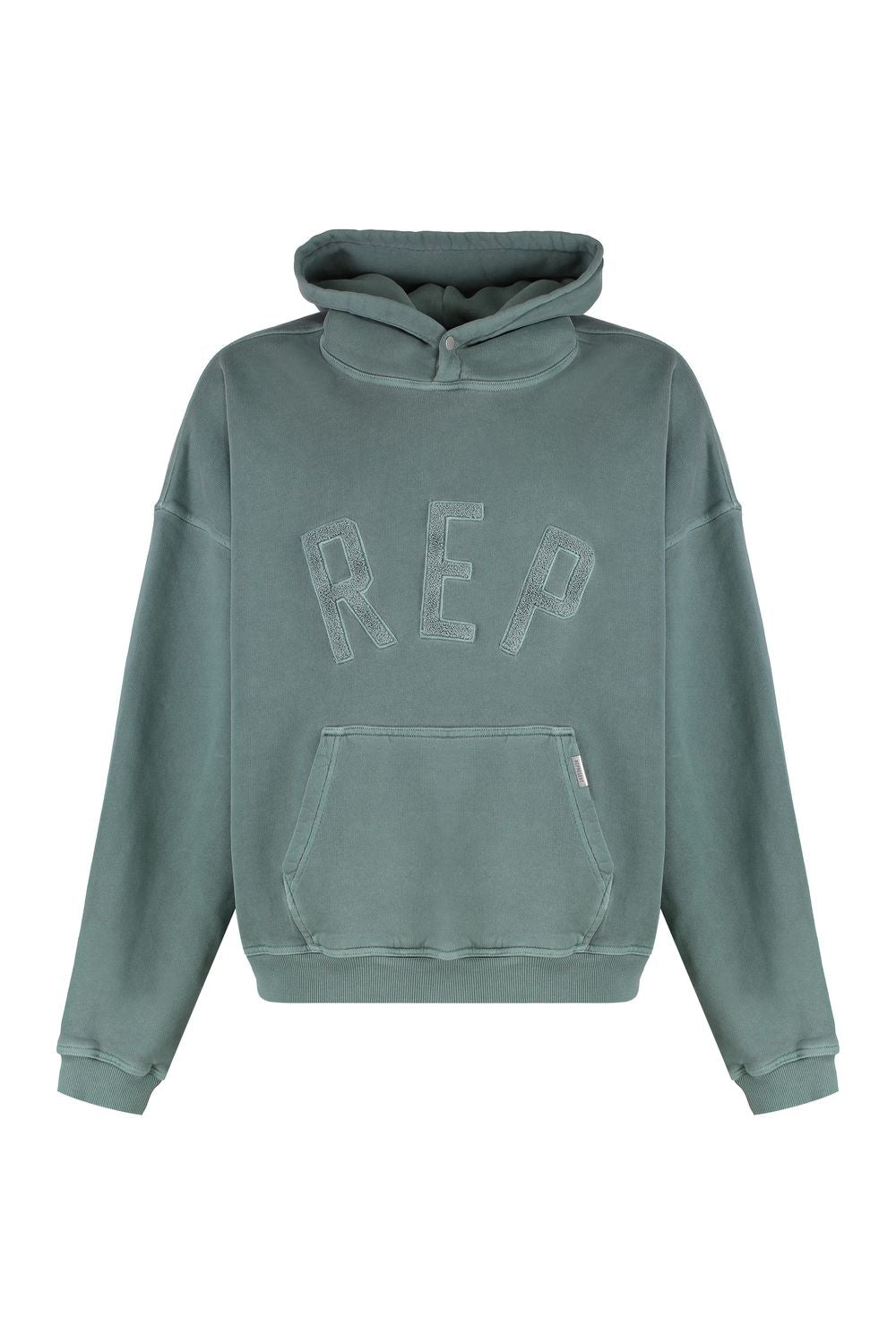 REPRESENT Men's Cotton Hoodie with Ribbed Edges