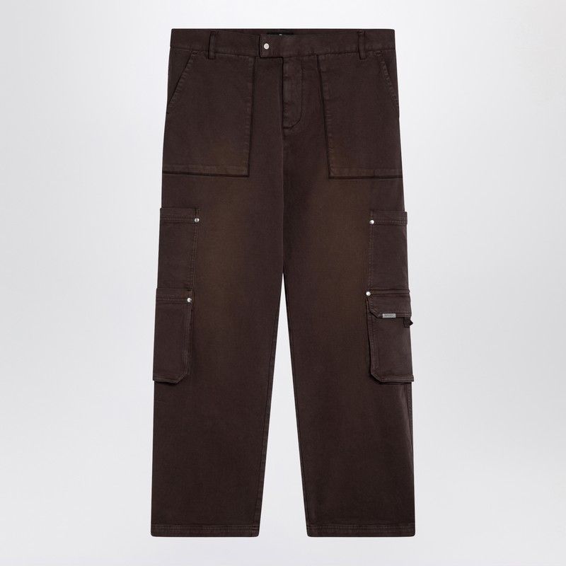 REPRESENT Men's Cargo Trousers with Washed Effect