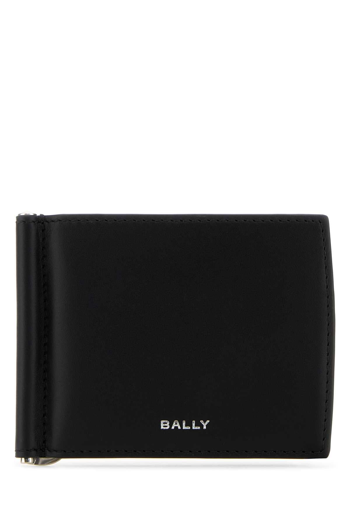 BALLY Men's Mini Leather Card Holder