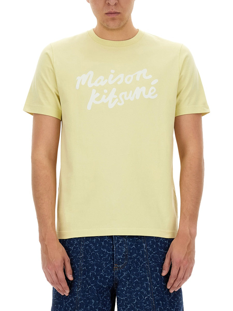 MAISON KITSUNÉ Logo T-Shirt - Size L